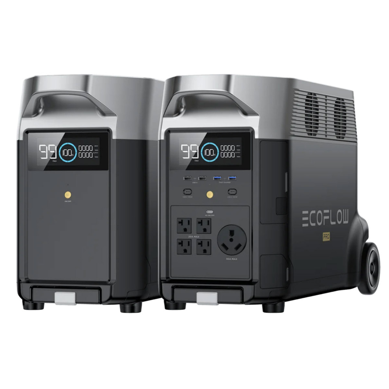 ECOFLOW DELTA Pro Smart Extra Battery | Expandable 10.8kWh